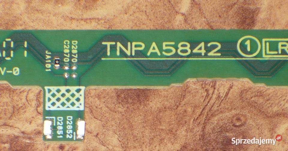 Płytki podświetlenia logo TNPA5841 i TNPA5842 TV Lublin