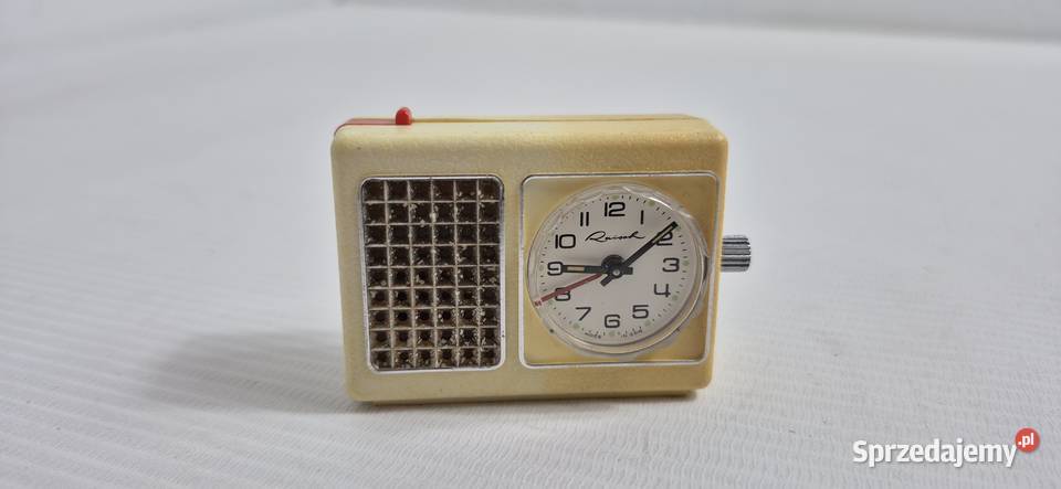 Kolekcjonerski Mini Budzik RUHLA Design PRL NRD Biłgoraj sprzedam