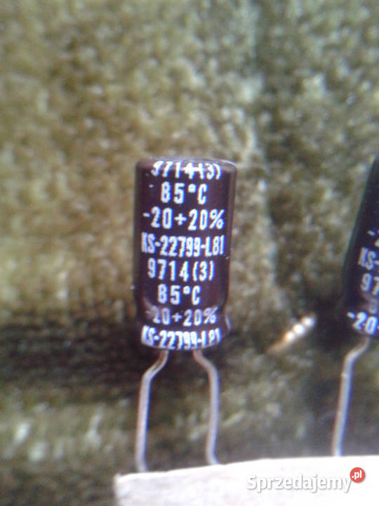 KONDENSATOR elektrolityczny 47uF 100V Nippon mazowieckie Warszawa
