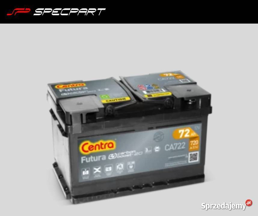 Akumulator CENTRA Futura 72Ah 720A osobowe