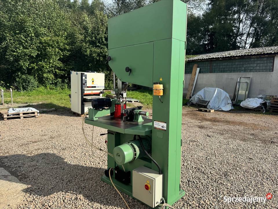 Piła taśmowa rozdzielcza do cięcia lameli i małopolskie Kalwaria Zebrzydowska