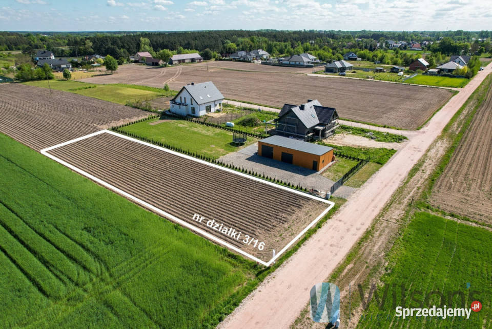 Działka 1396m2 Sochaczew utwardzona
