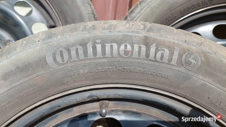 Koła felgi stalowe 16 5x112 z oponami letnimi VW Opony i felgi Wrocław