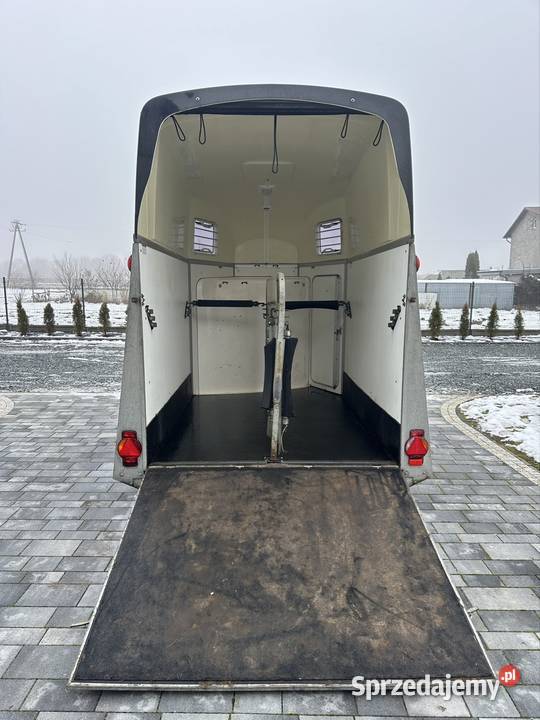 Przyczepa do przewozu 2 koni śląskie Mokra