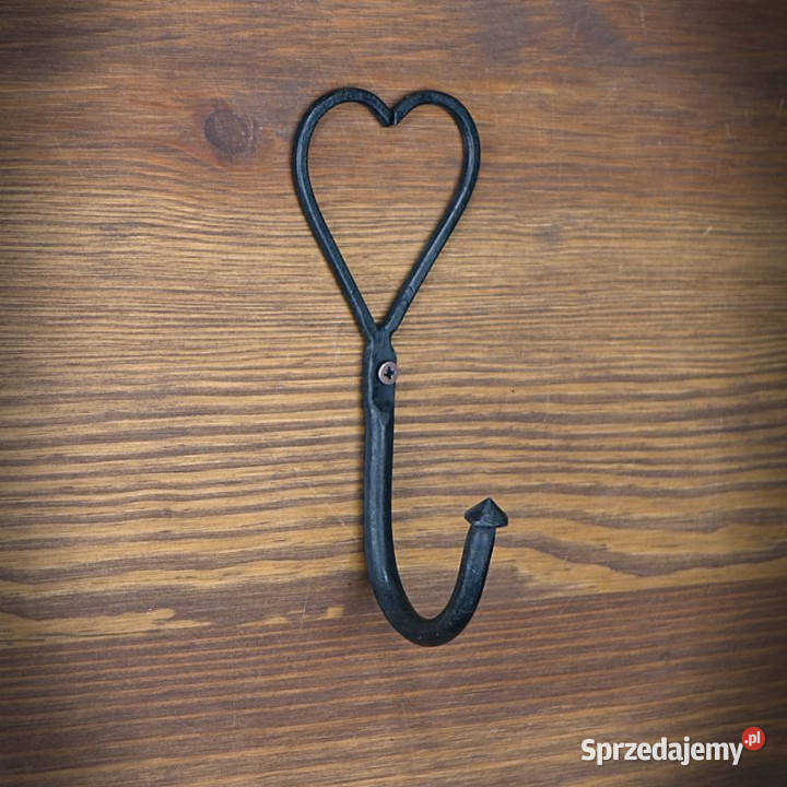 Hak wieszakowy KUTY SERCE 125mm świętokrzyskie Chmielnik