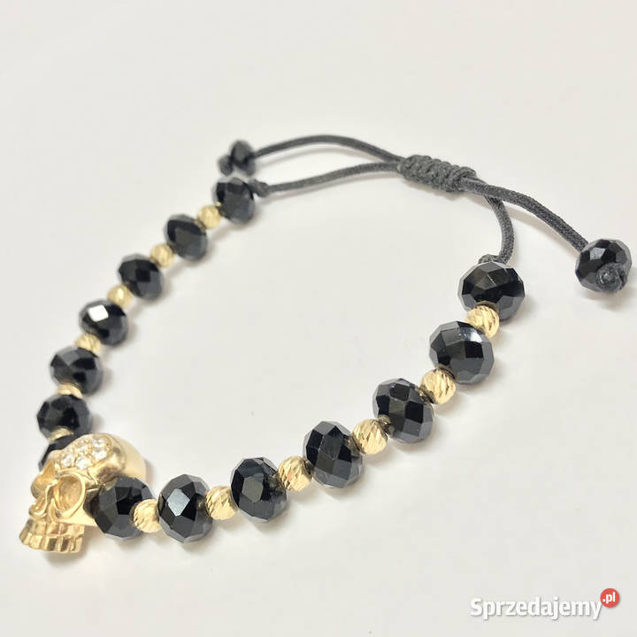 Złota BRANSOLETKA męska 585 14K miękka z mazowieckie Warszawa sprzedam