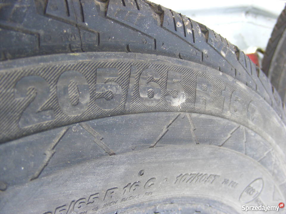 Para opon zimowych CONTINENTAL 20565r 16C DOT Jarosław