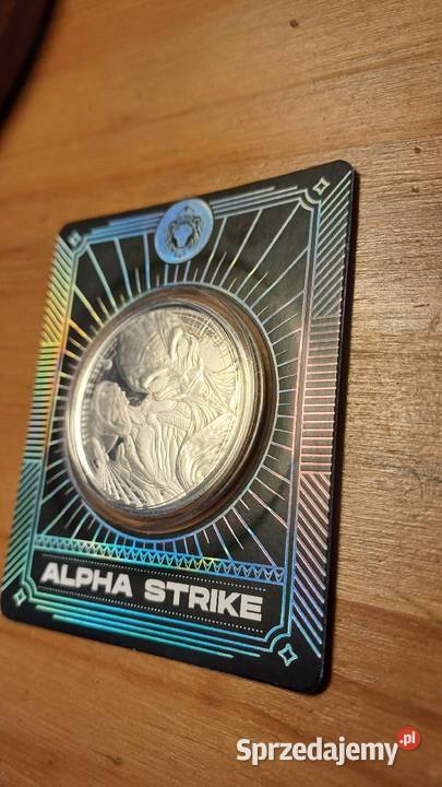 Alien 2023 certilock Alpha Strike Moneta srebrna śląskie Bielsko-Biała