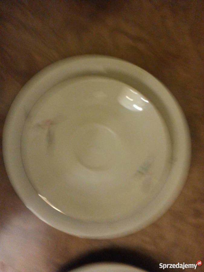 Filizanka bavaria 6 porcelana z talerzykami