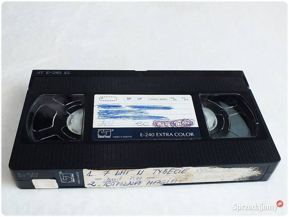 Kaseta VHS czas 240min Siedem lat w Tybecie Żary