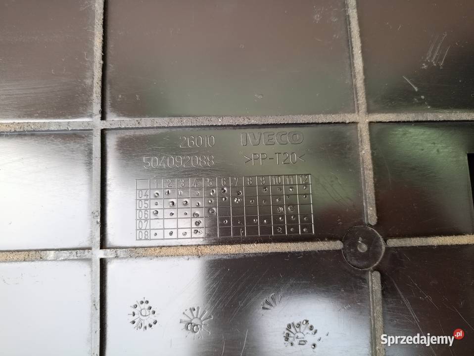 Iveco Daily półka schowek skrzynka na klucze wielkopolskie Leszno
