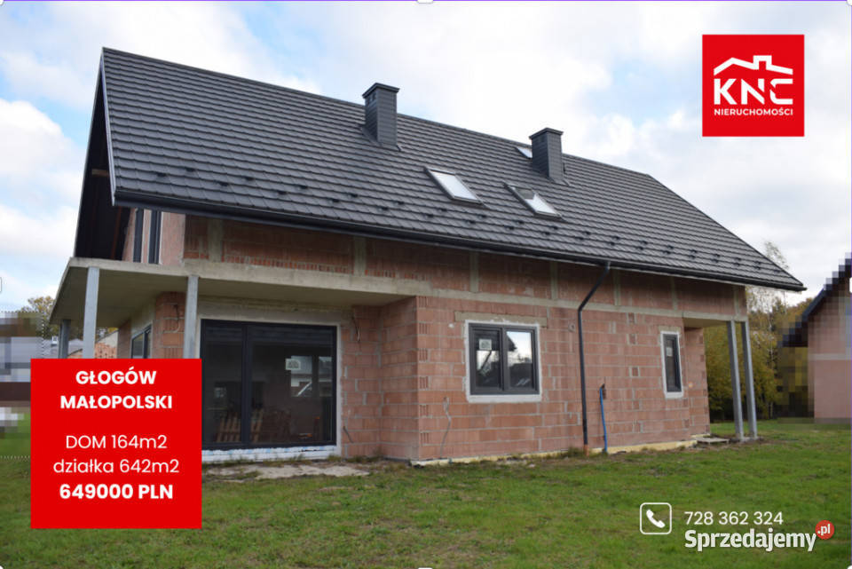 Nowy dom 164m2 Głogów Małopolski