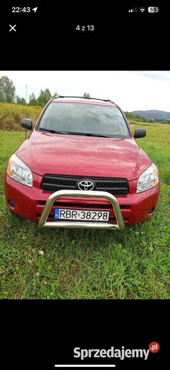Toyota rav 4 24 benzyna gaz 4x4 2007 automatyczna Brzozów