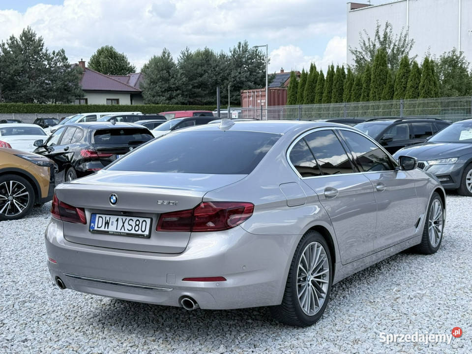 BMW 530 530i 252 2019r Luxury Line kamera 360 kurtyny powietrzne Wrocław