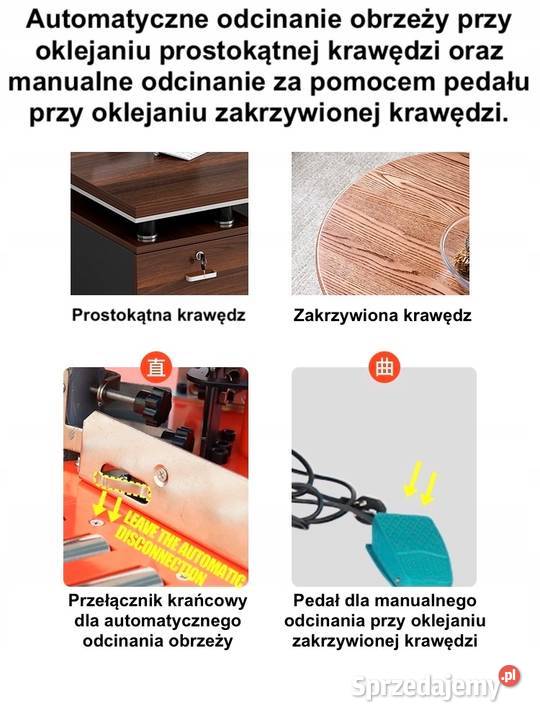 TrendEco okleiniarka stołowa stolikowa mobilna