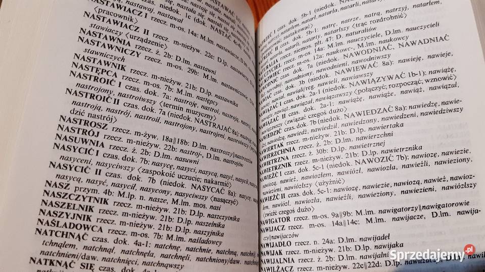 Książka Mały słownik odmiany wyrazów trudnych Janów Lubelski sprzedam
