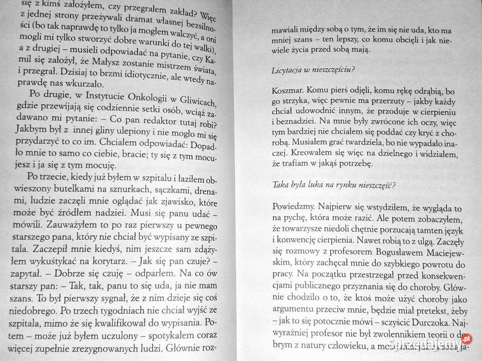 Wygrać życie Kamil Durczok Piotr Mucharski Chełm