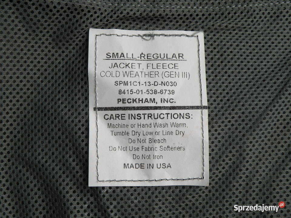 Polar USAF POLARTEC foliage small regular Wrocław