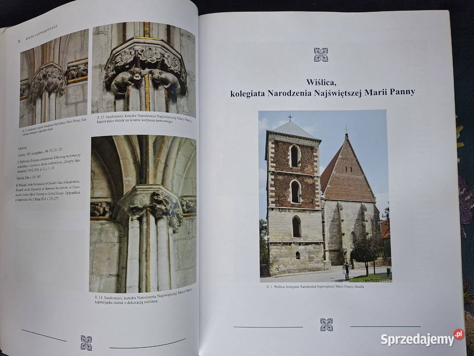 Kościoły romańskie Kościoły gotyckie w Polsce 2 Książki naukowe i popularnonaukowe Kraków
