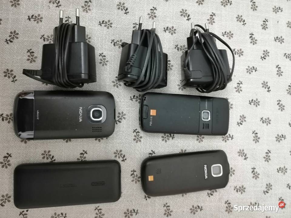 TELEFONY NOKIA Z ŁADOWARKAMI mazowieckie Warszawa
