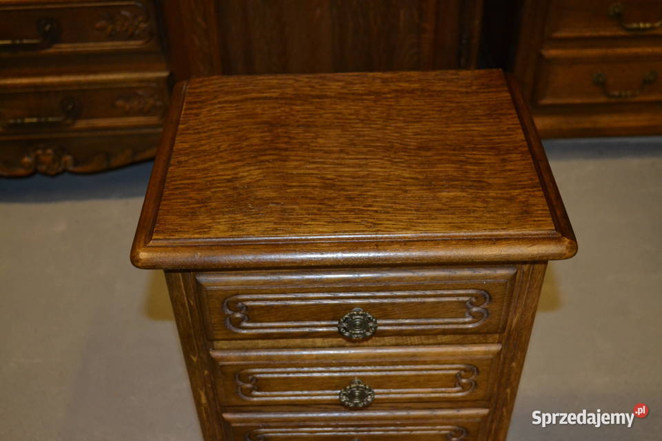 komoda szyfonierka ludwikowska dąb 2 Będzin sprzedam