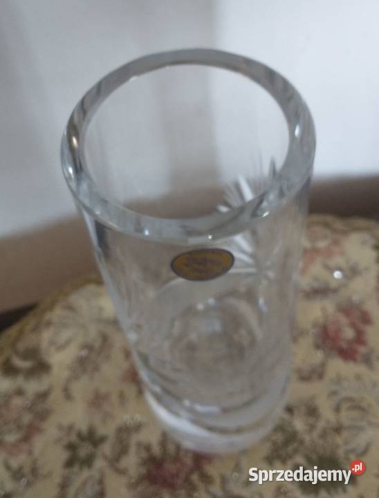 Szklanaka kryształowa czeska Bohemia Krotoszyn