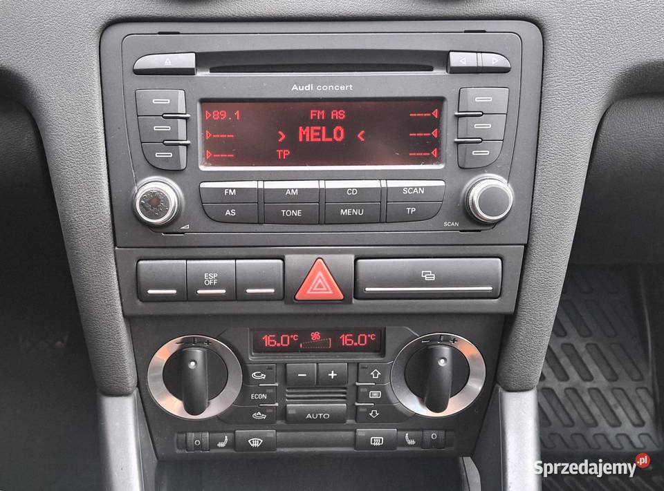 audi a3 sportback 16 benzyna