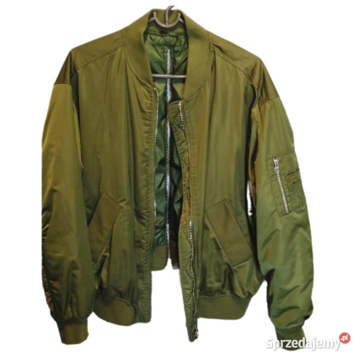Kurtka bomberka PullBear oliwkowa rozmiar L Bydgoszcz