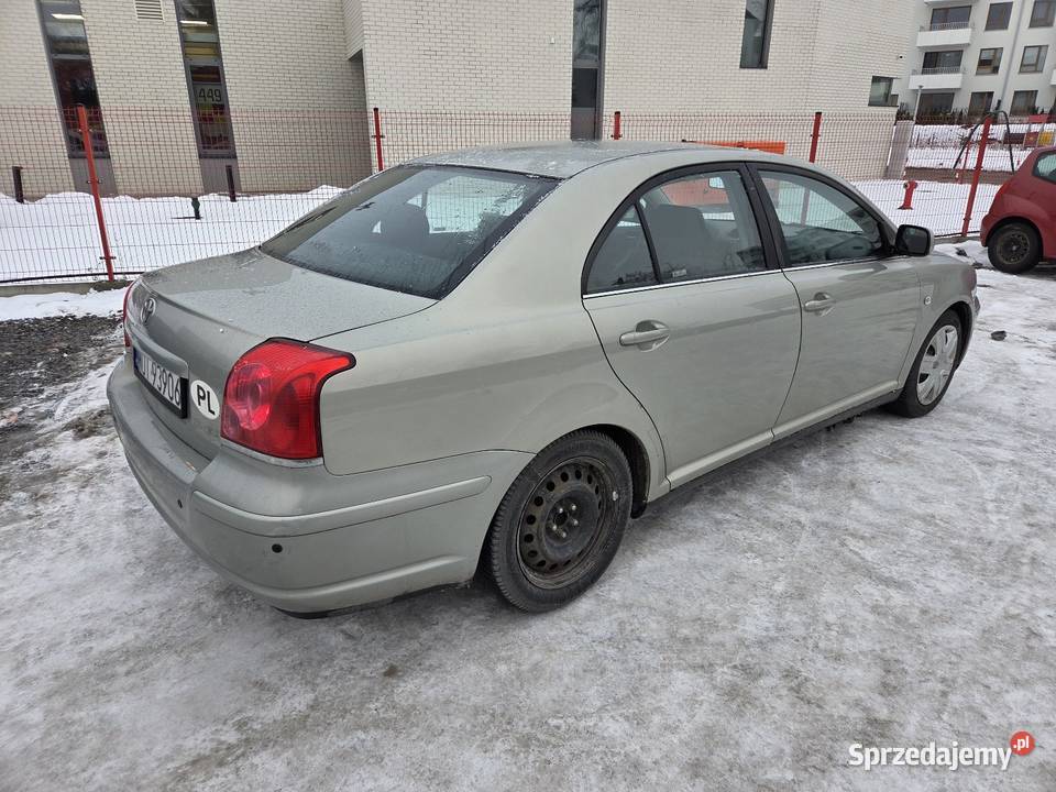 Toyota Avensis T25 18 VVTi sedan Grodzisk Mazowiecki