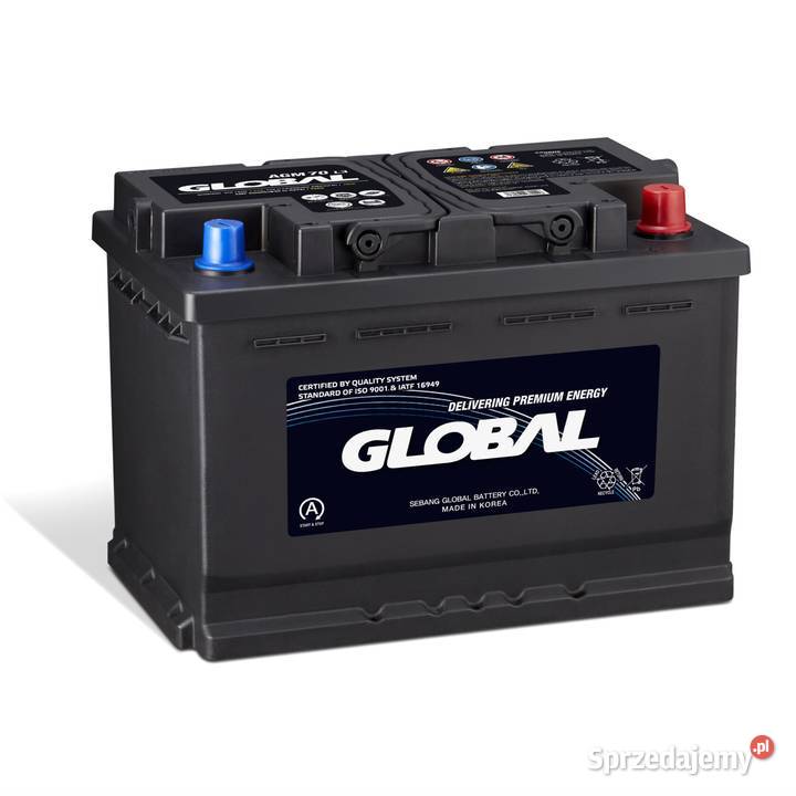 Akumulator Global AGM STARTSTOP 70Ah 760A