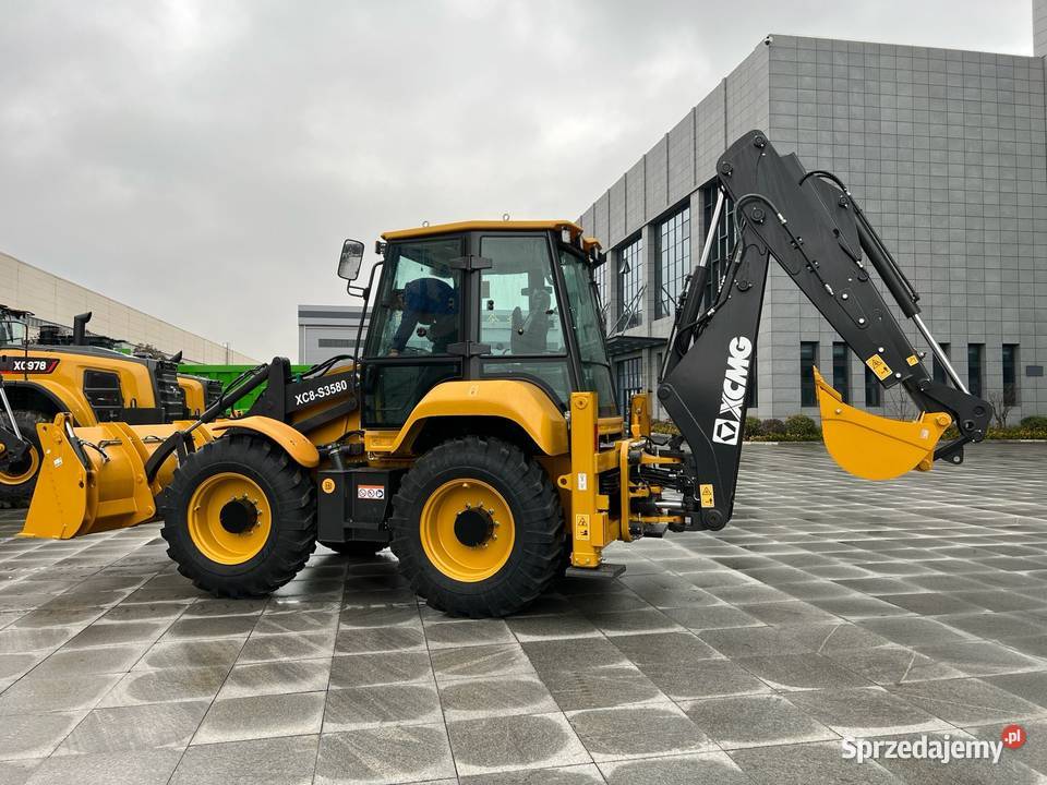 Koparko Ładowarka XCMG TYP XC8S3580 Fabrycznie nie Warszawa