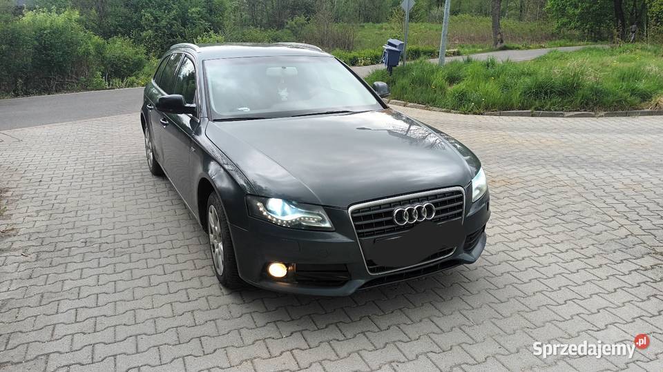 Audi a4 b8 mapie na 180 dobrze wyposażona szary dolnośląskie Jeżów Sudecki