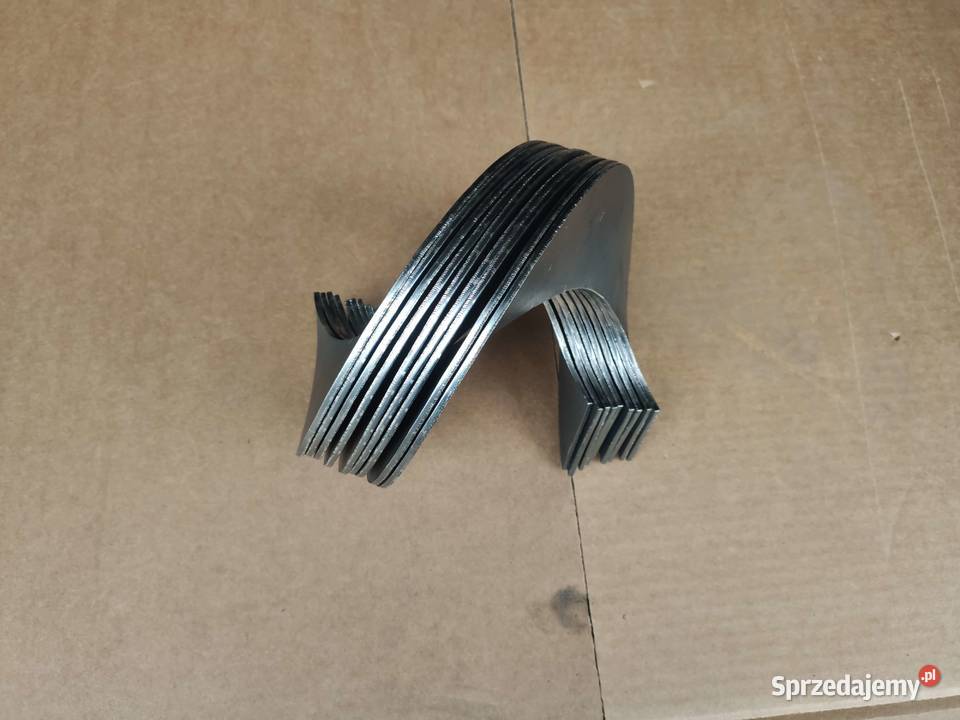 Pióra wstęgi zwoje płaty ślimaka wały ślimakowe Kotlin