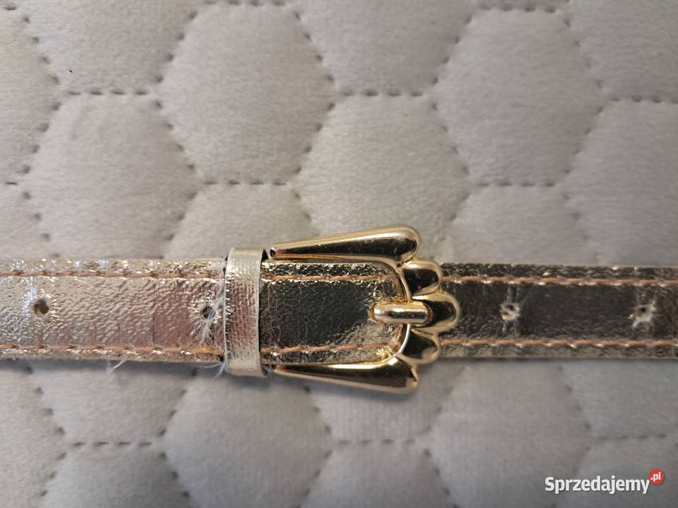 Pasek damski złoty do sprzedania Kraków