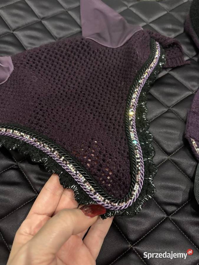 Zjawiskowy komplet na konia czaprak owijki Łódź