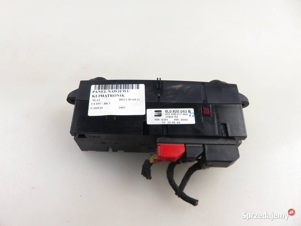 KLIMATRONIK SEAT IBIZA III 6L1 6L0820043B małopolskie