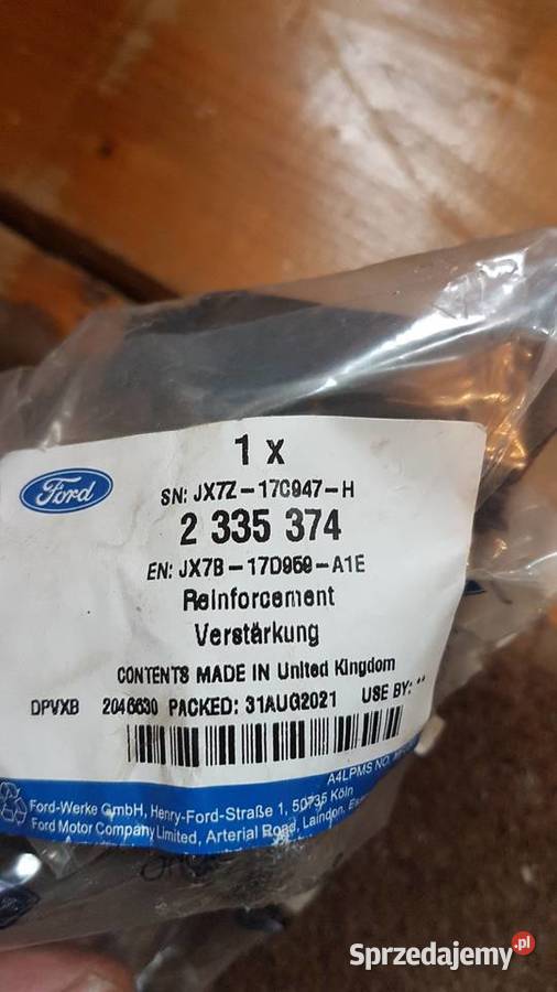 ŚLIZG LEWY ZDERZAKA PRZÓD FOCUS 18 2335374 Pozostałe Cieszyn sprzedam