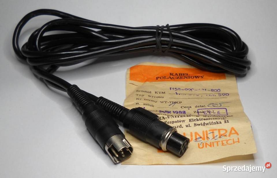 Kabel połączeniowy WM590NM590 Unitra Unitech pomorskie Gdańsk