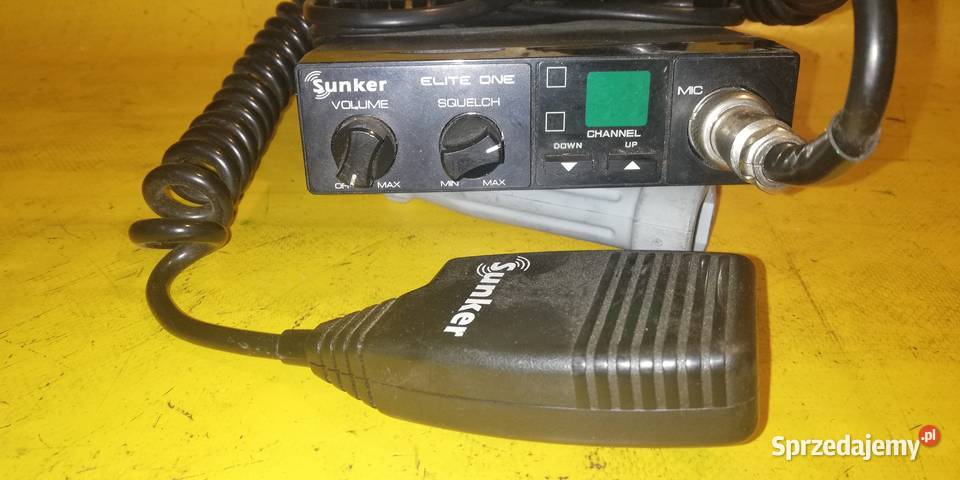 CB radio Sunker Elite one antena 73 Piotrków Trybunalski