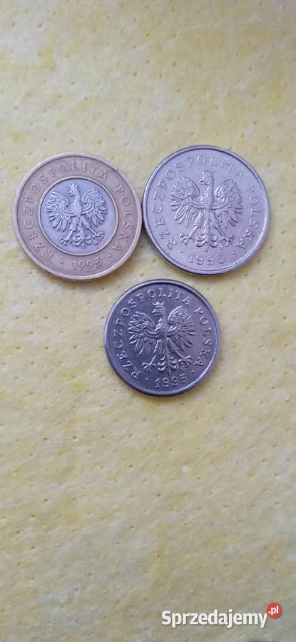 Monety 1995 r Skoczów sprzedam
