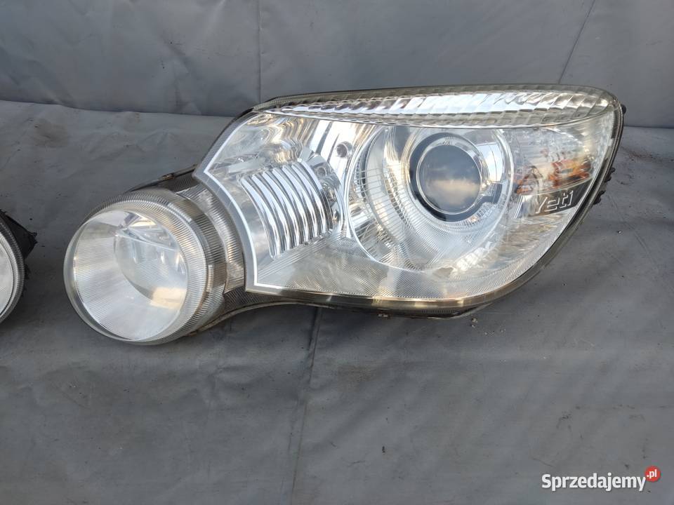 SKODA YETI LAMPA PRZÓD PRZEDNIA PRAWA LEWA XENON Radom