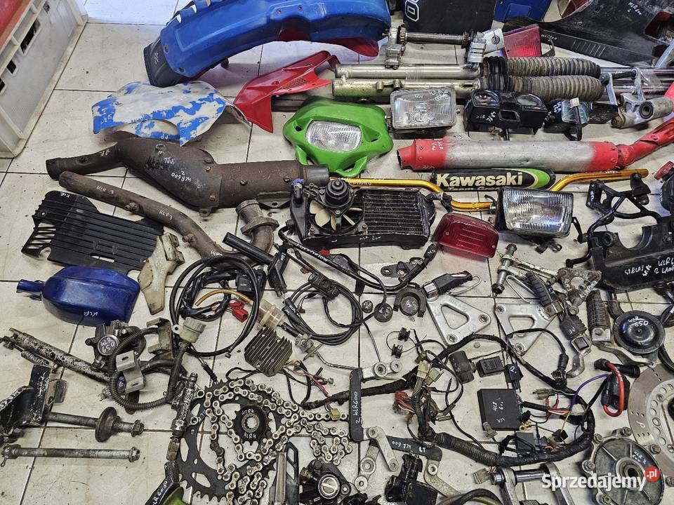 Kawasaki KLR 600 klr650 części owiewki lagi koło Pozostałe
