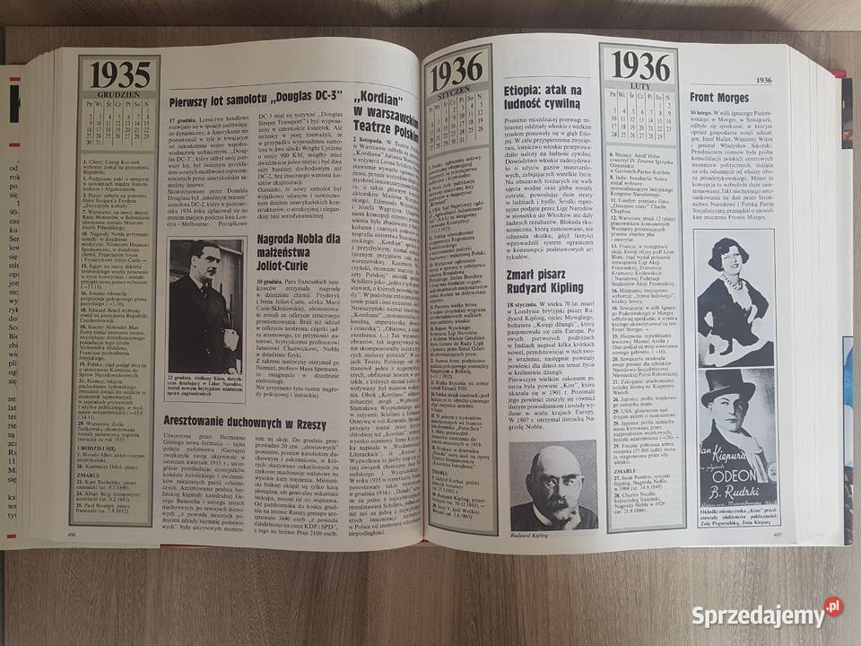 Kronika XX wieku encyklopedia 1991 Nowy Sącz