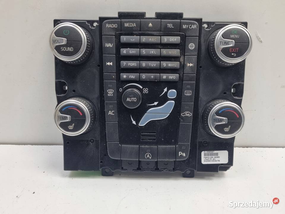 PANEL KLIMATYZACJI Volvo S60 II V60 I XC60 I Chełm