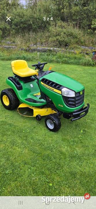 Kosiarka traktorek john deere x125