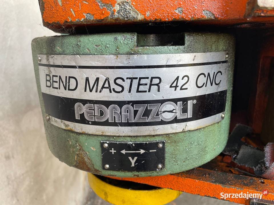 Giętarka do rur PEDRAZOLLI BENDMASTER 42 IMS śląskie Tarnowskie Góry