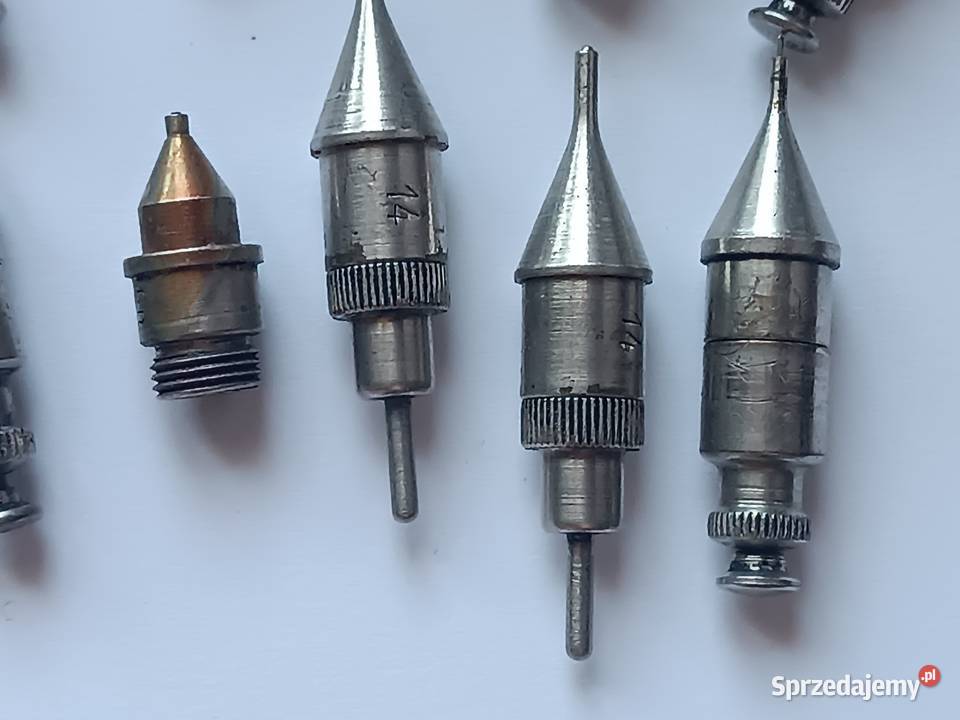 Metalowe dyszeigły do aerografu i rapidografu podkarpackie Rzeszów sprzedam