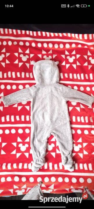 Nowy śliczny kombinezon ocieplany Renifer unisex Warszawa sprzedam
