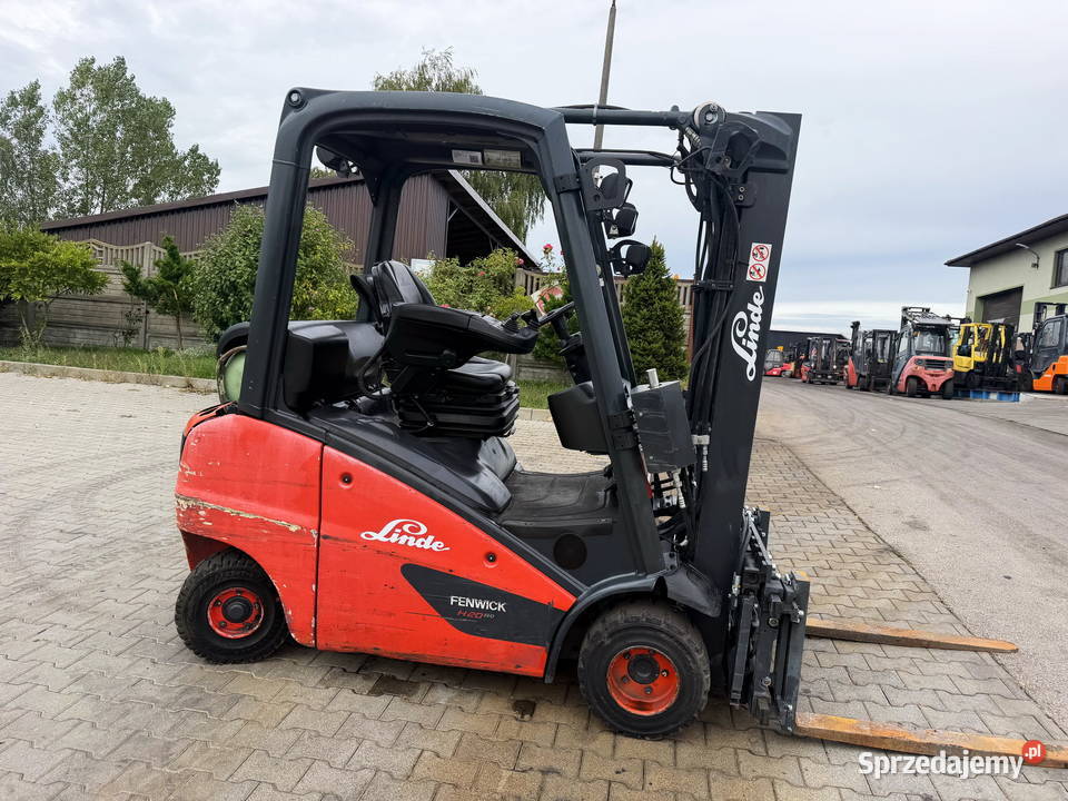 wózek widłowy LINDE H20T01 Evo LPG 2021 460m Działoszyn sprzedam