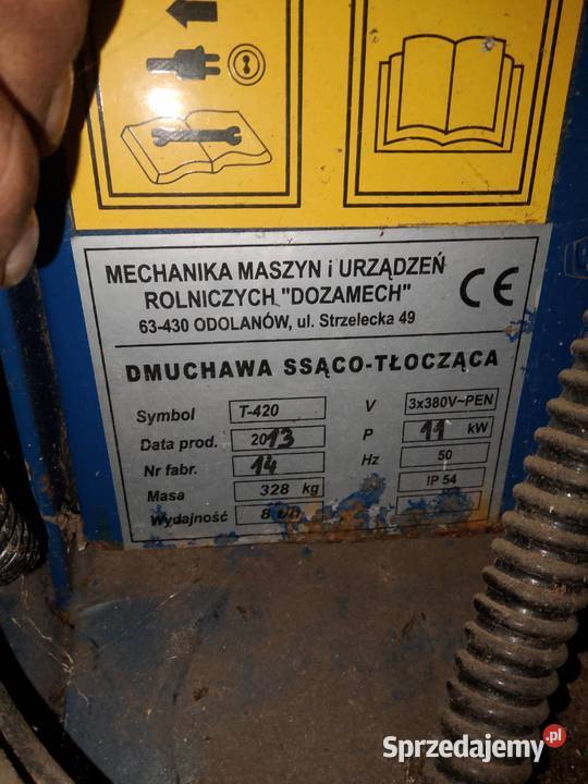 Dmuchawa ssącotłocząca Dozamech Długosiodło